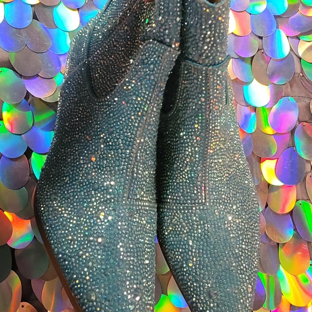 * SOLD * Betsey Johnson Diva cowboy boots - Picture 3 of 6